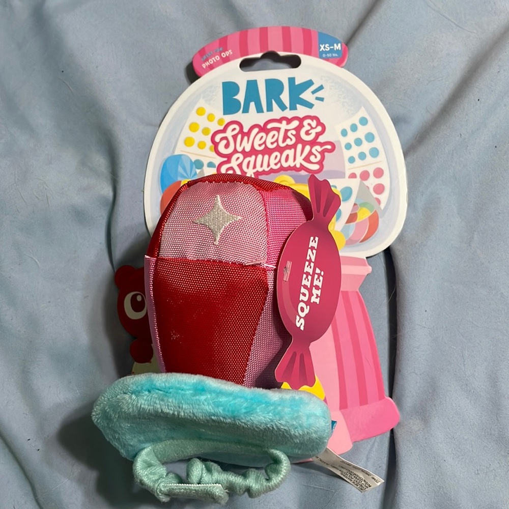 NWT! Bark Sweets & Squeaks! Ring Pup!